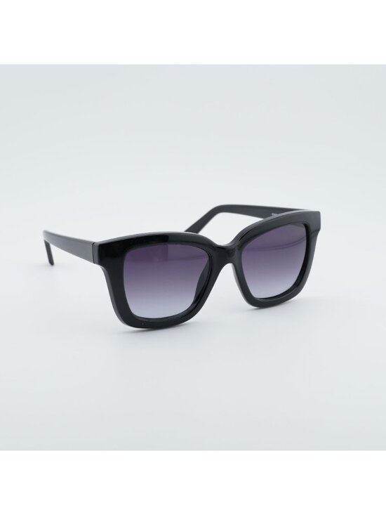 Salvatore Ferragamo SF955S 001 Sunglasses Black Square Frame, Grey Lenses main image 9